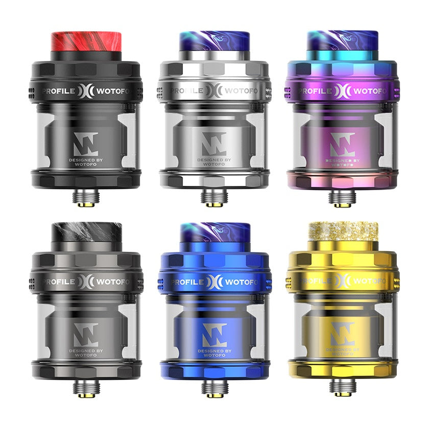 Atomizador Wotofo Profile X (cor: Rainbow)