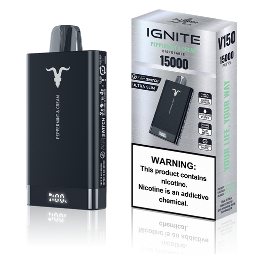 Ignite V150 Peppermint & Cream 15.000 puffs