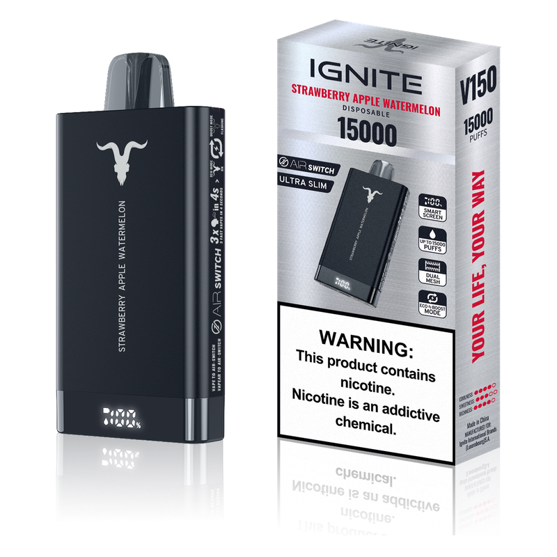 Ignite V150 Strawberry Apple Watermelon 15.000 puffs