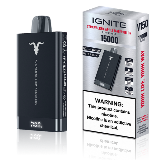 Ignite V150 Strawberry Apple Watermelon 15.000 puffs