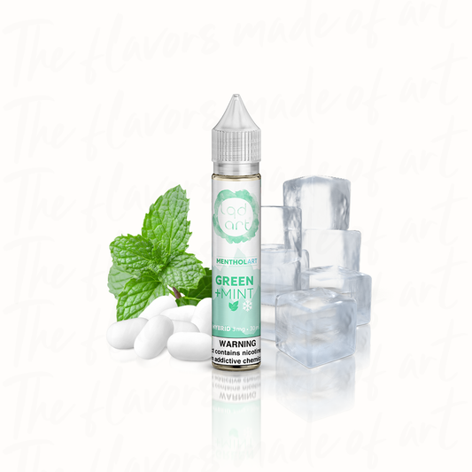 LQD Green Mint 30ml 0mg